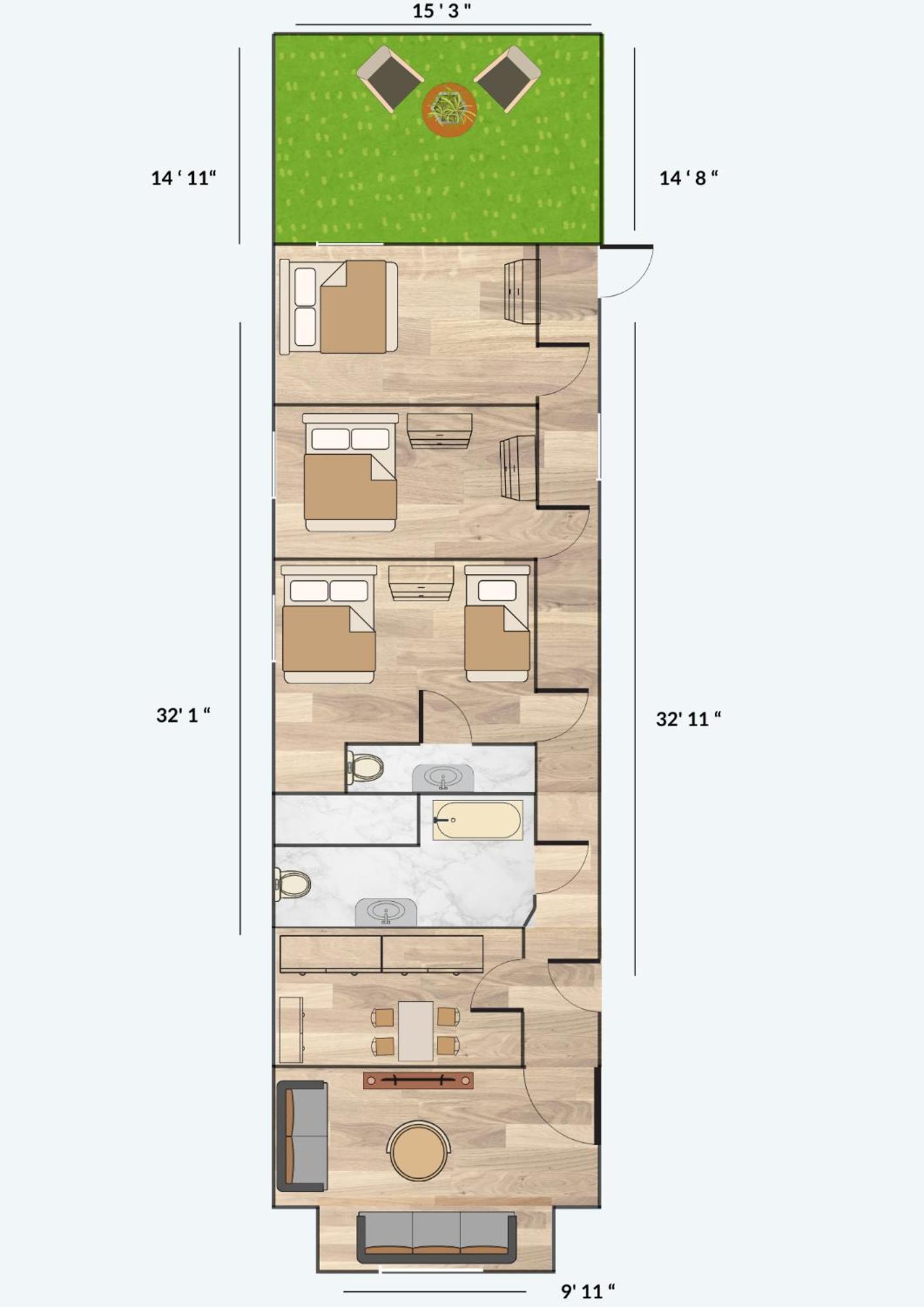 Heart Of Ealing Apartment With Garden London Eksteriør billede